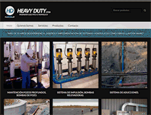 Tablet Screenshot of heavy-duty.cl